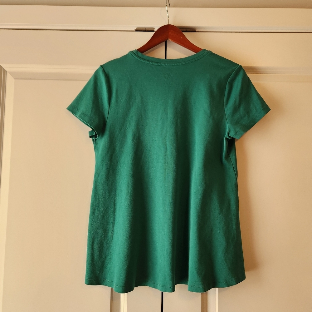 Isaac Mizrahi Pima Cotton Shirt - Picture 2 of 3